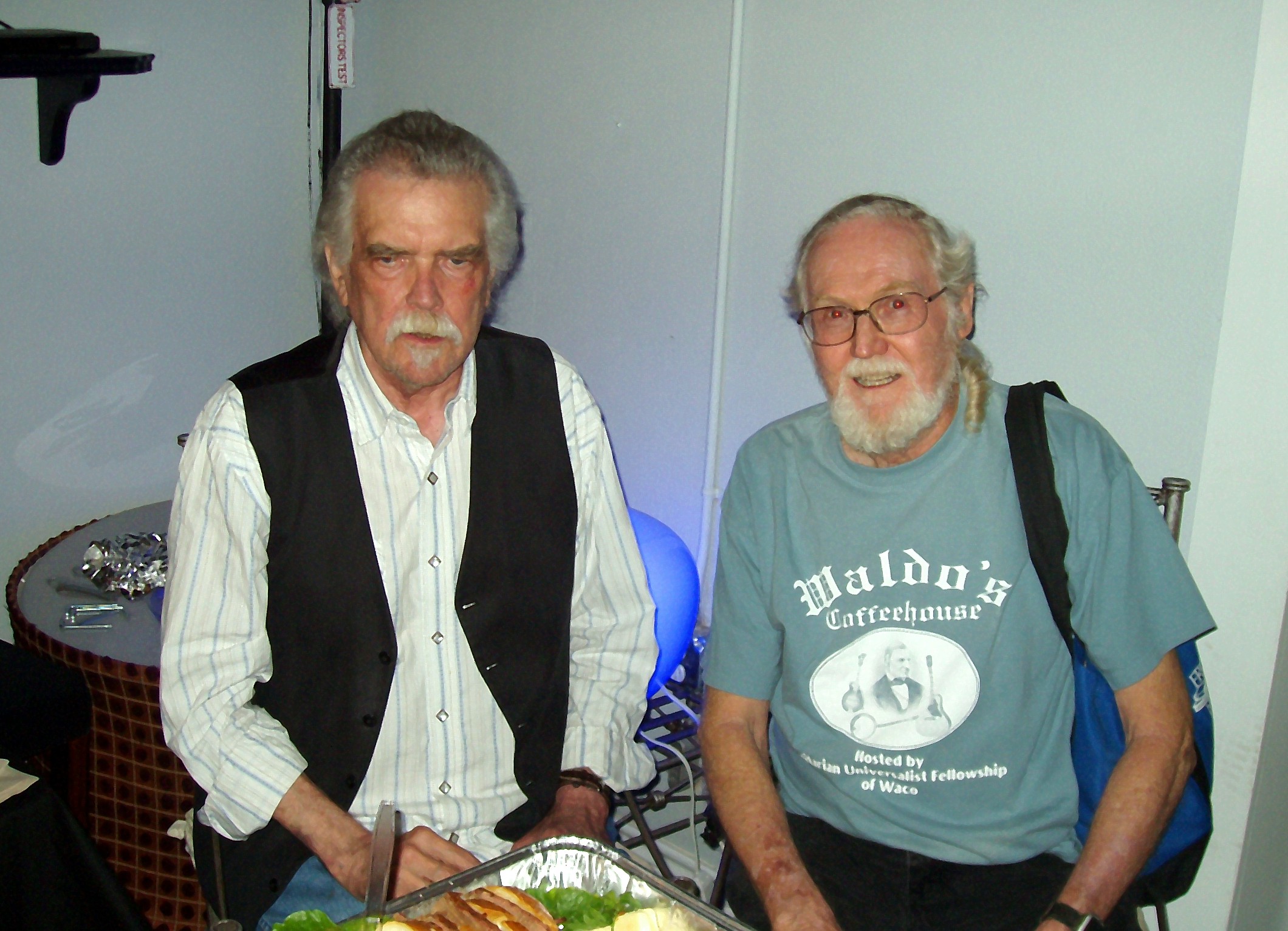 Paul with Guy Clark-Oct. 2010